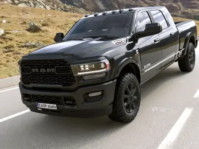 2023 Ram 2500 Mega Cab 3D model