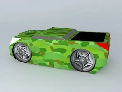 Army Truck Free 3D model