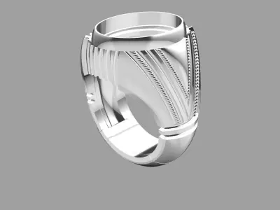 gem ring  3D print model