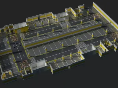 garage 3D model get