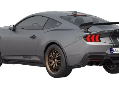 Shelby S650 Super Snake 2026 3D model