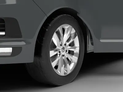 Volkswagen T6 Transporter 2019 HQ 3d model  3D model