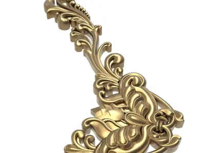  decorative pattern ready for 3D printing 3D model 169