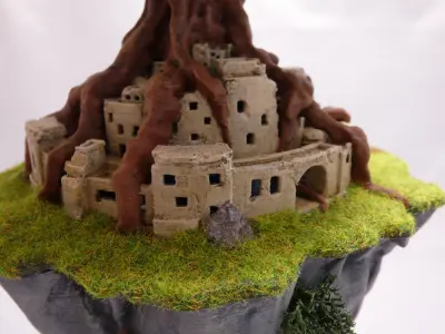 Sky Island 3D print model