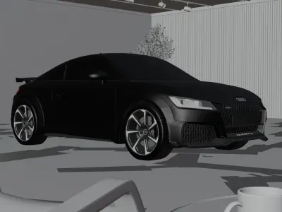 Audi TT RS 3D model