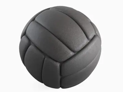 Simple Volleyball Ball 09 3D model