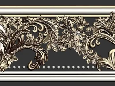 Decorative Ornamental 57 3D model