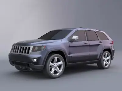  Jeep Grand Cherokee 2011 suv vehicle 3D model