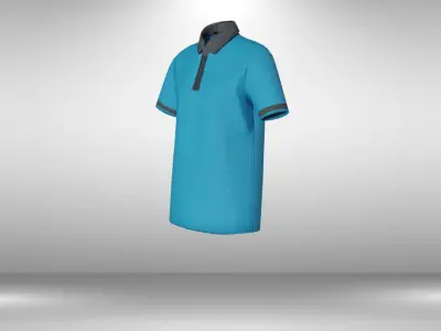 T-shirts Collection  Low-poly 3D model