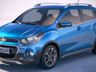 Chevrolet Spark Activ CG 2017 3D model