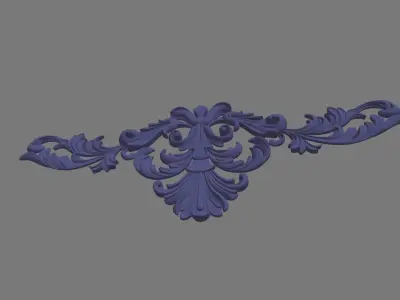 central pattern 3D model purchase