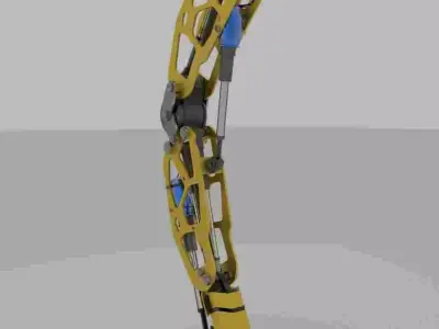 Robot Foot Free 3D model