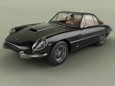 Ferrari 400 Superamerica Aerodinamica 3D model