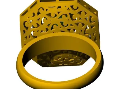RING 3 D MODEL 3D print model