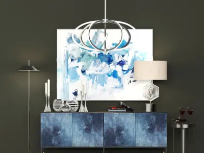 Decorative set John-Richard 3D model