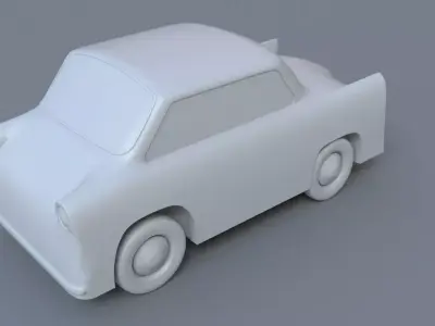 Smyk car 3D print model