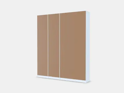 PAX 3 wardrobe frames 1 Low-poly 3D model