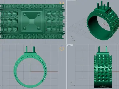 cute ring 7 3D print model