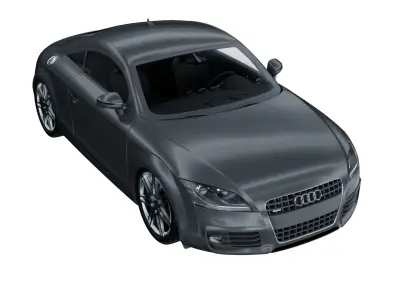 Audi - 2008 - TTS Quattro Coupe - S line 3D model