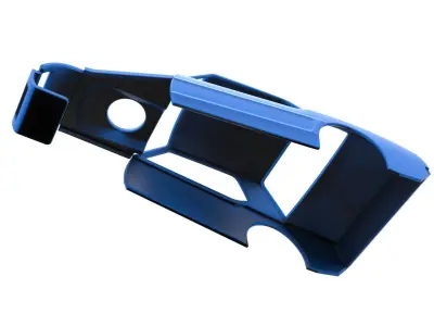 Shell of Vintage Asphalt Modified stock car V6 Scale 1 to 25 3D print model