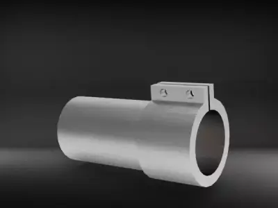 3D Tube Clamp Fitting for Industrial and Mechanical Use 3D print model