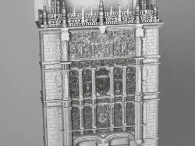 SALAMANCA ornate building 3D model