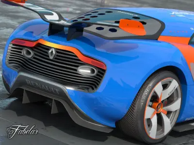 Renault concept vol  4 3D model