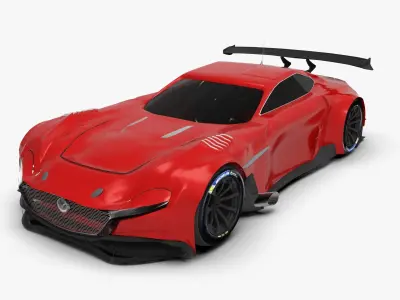 Mazda-RX Vision GT3 Concept 2018 3D model