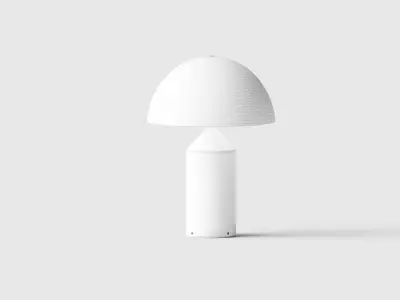 Oluce Atollo Table Lamp 3d model 3D model