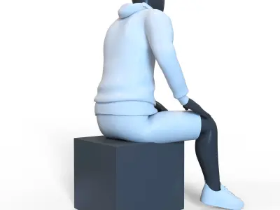 Man Mannequin  3D model