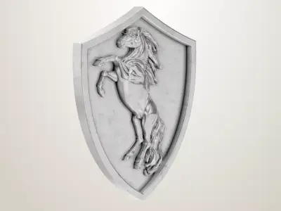 Ferrari Car best 3D horse 3D print model