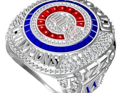UBS Championship Ring 3D print model