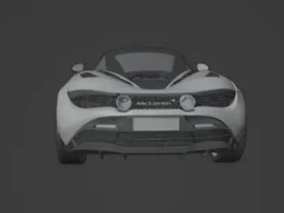 Cars Mclaren 720s 3D model