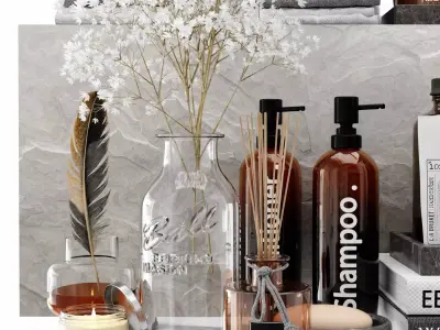 Bathroom Accesories 3D model