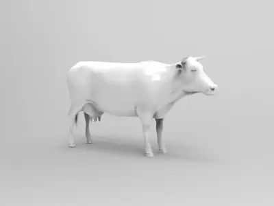 Cow 2 3D model