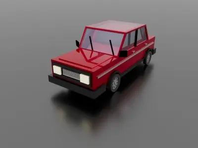 Game Car 3D model