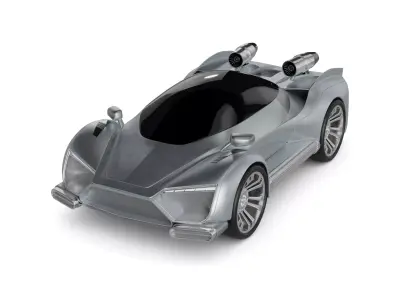 Amphibious Car 3D model