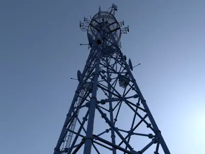 Telecom Tower 3D model