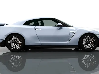 NISSAN GT-R 2025 3D Model 3D model