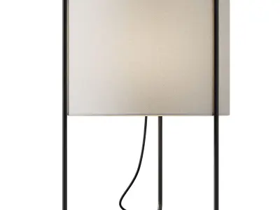 Table lamp Faro Barcelona DRUM 3D model