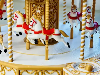 Christmas Carousel 3D print model
