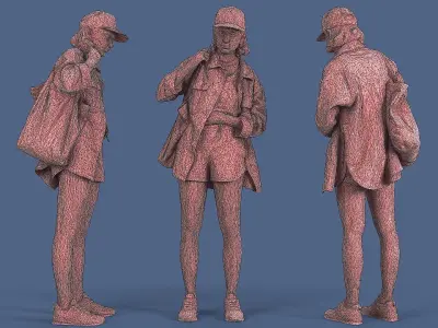 Summer Walk 3D model