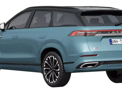 Jaecoo J8 2025 3D model