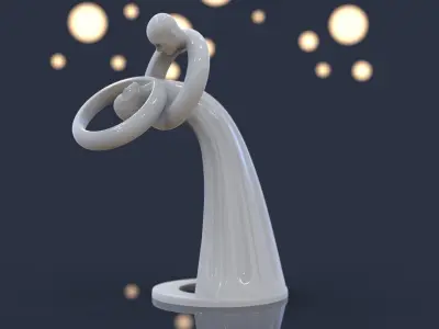 Lover Figure 3D print model