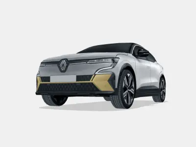 Renault Megane e-tech 2022 Low-poly 3D model