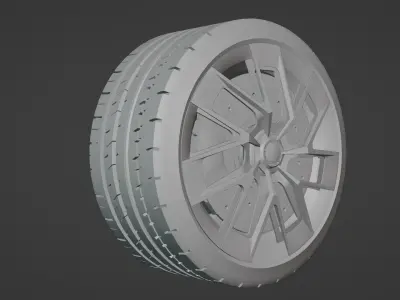Car Tires 3D model