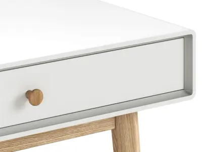 La Redoute Interieurs Jimi 2 Drawer Desk 3D model