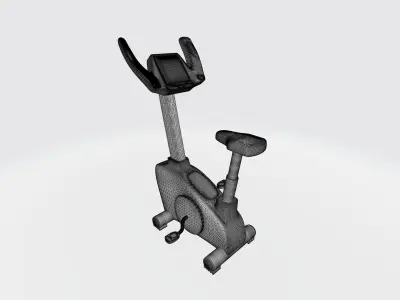 Exercise bike 3D print model