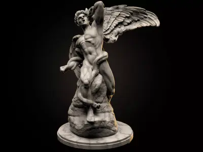 Fallen Angel 3D print model