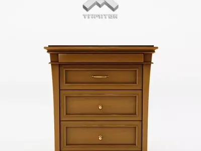 Night Stand Drawer - Glory 3D model